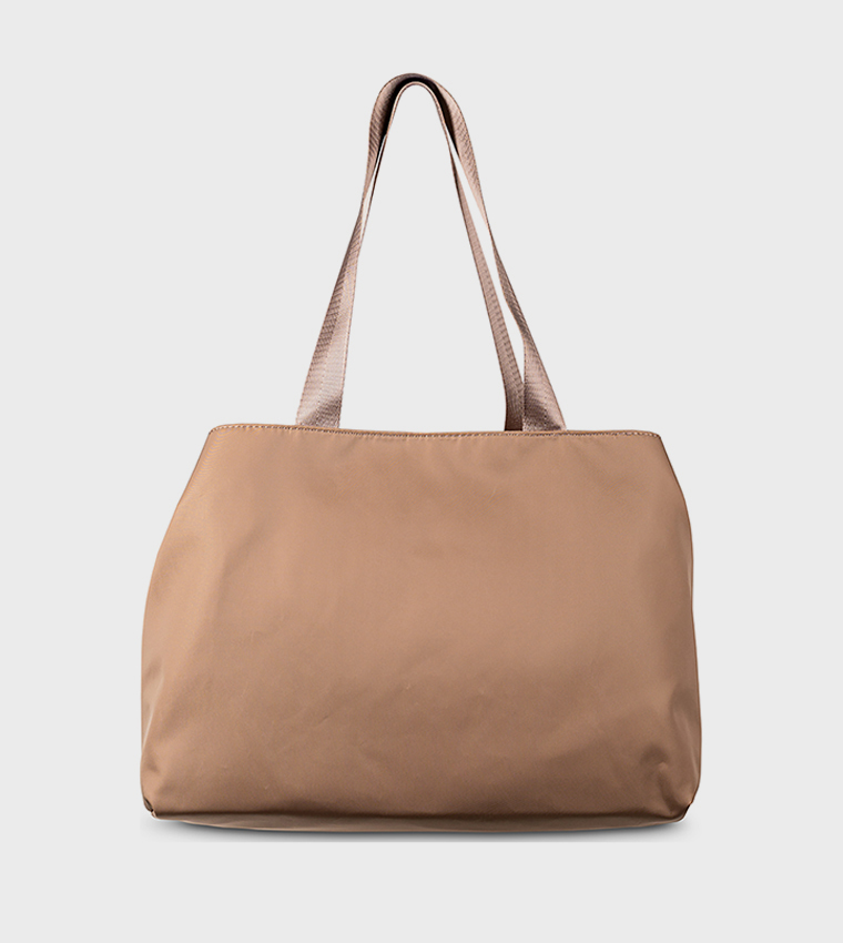 Solid Keyring Tote Bag