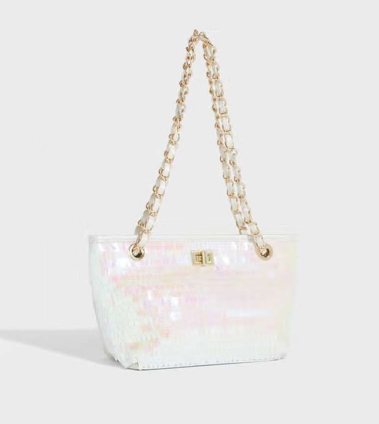 Sequined Shoulder Bag