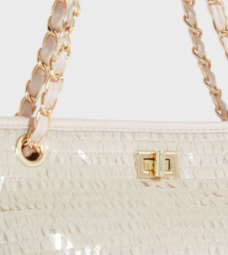 Sequined Shoulder Bag
