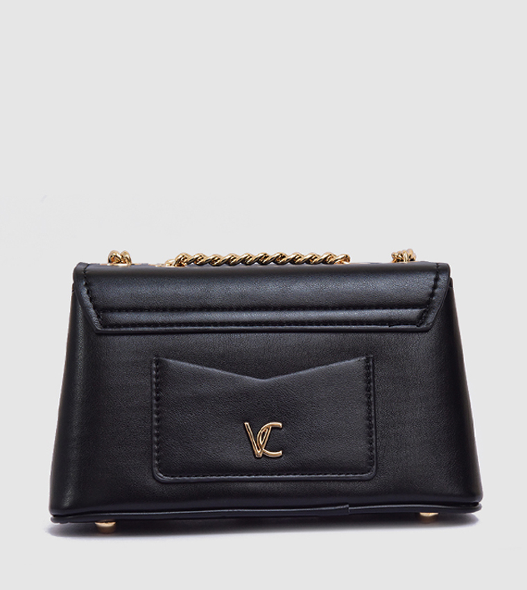 Embellished Accessory Detail Crossbody Bag