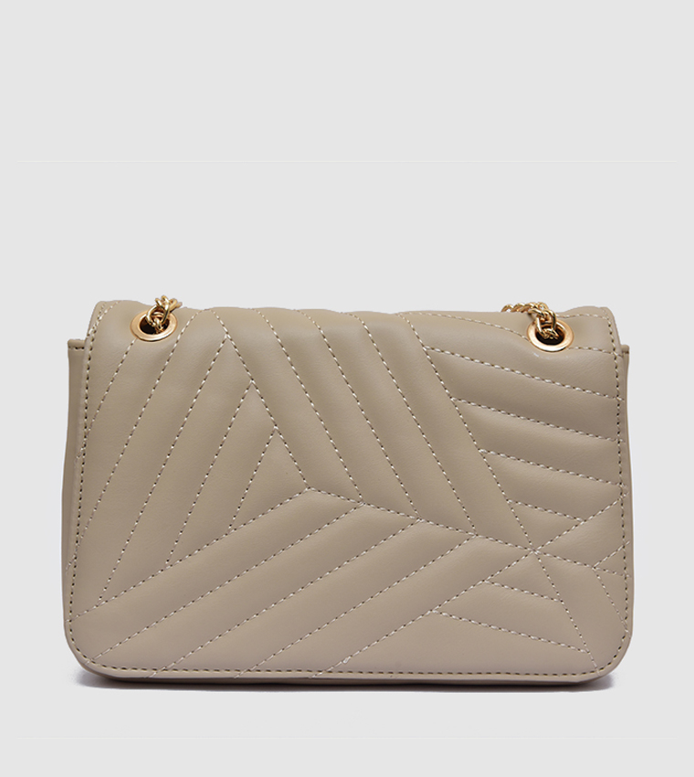 Quilted Chain Strap Shoulder Bag