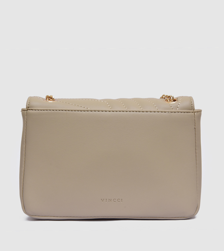 Quilted Chain Strap Shoulder Bag