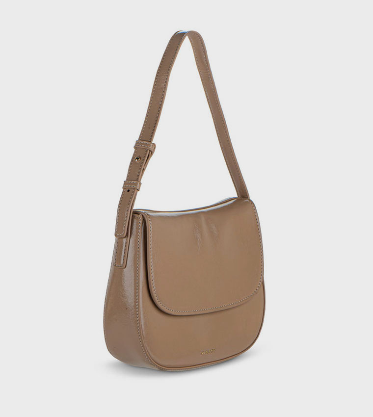 Textured Shoulder Bag