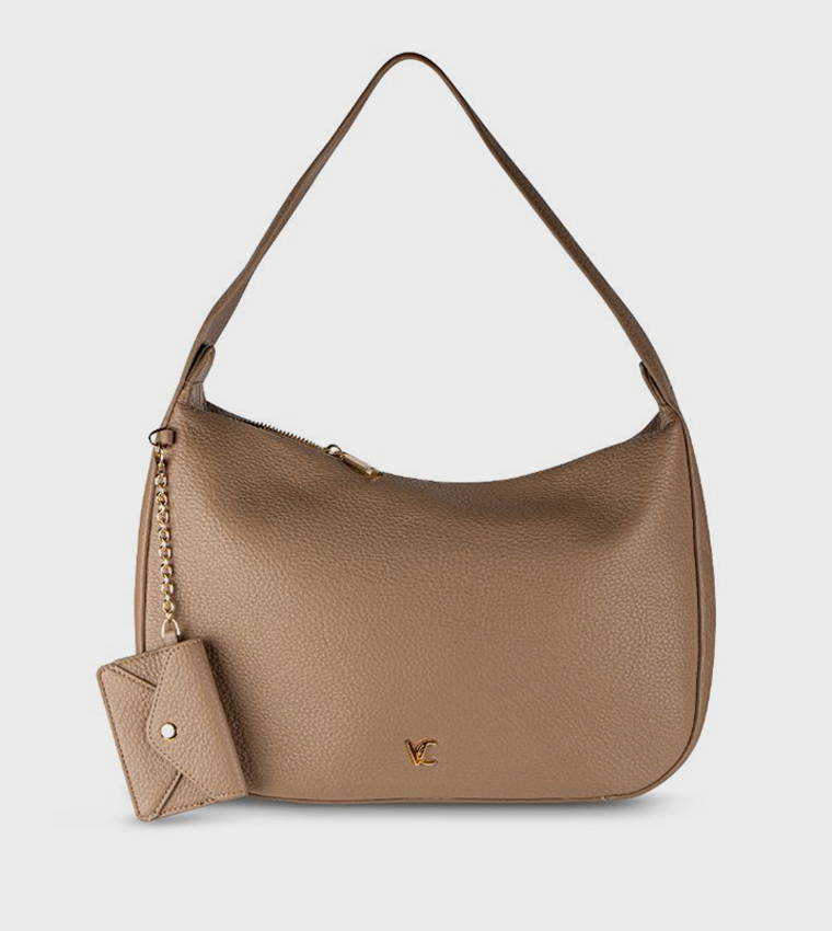 Textured Shoulder Bag