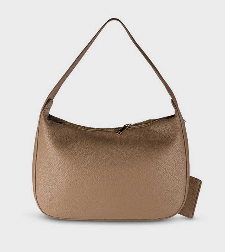 Textured Shoulder Bag