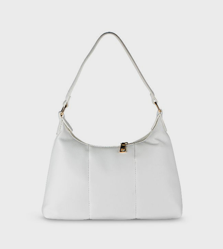 Textured Shoulder Bag
