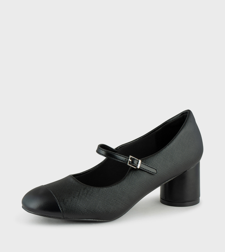 Cap-Toe Mary Jane Pumps