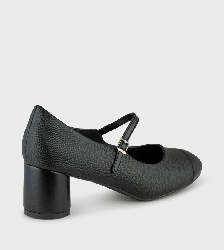 Cap-Toe Mary Jane Pumps