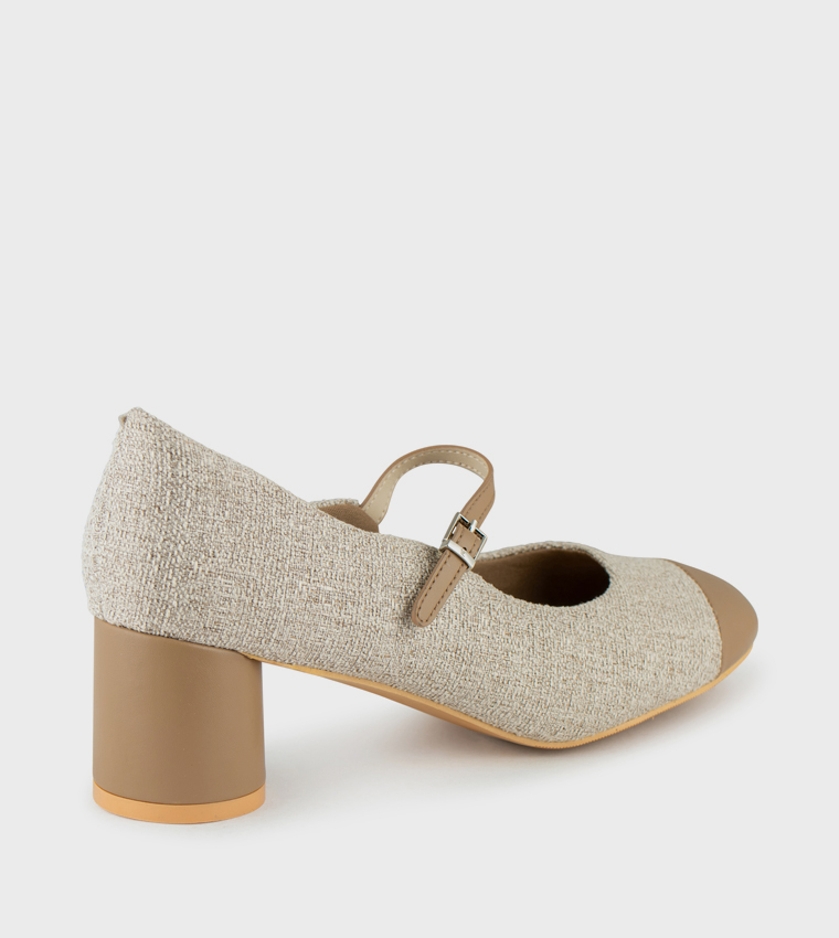 Cap-Toe Mary Jane Pumps