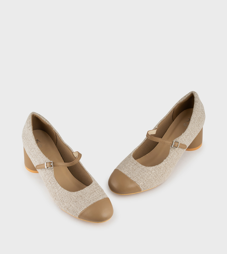 Cap-Toe Mary Jane Pumps