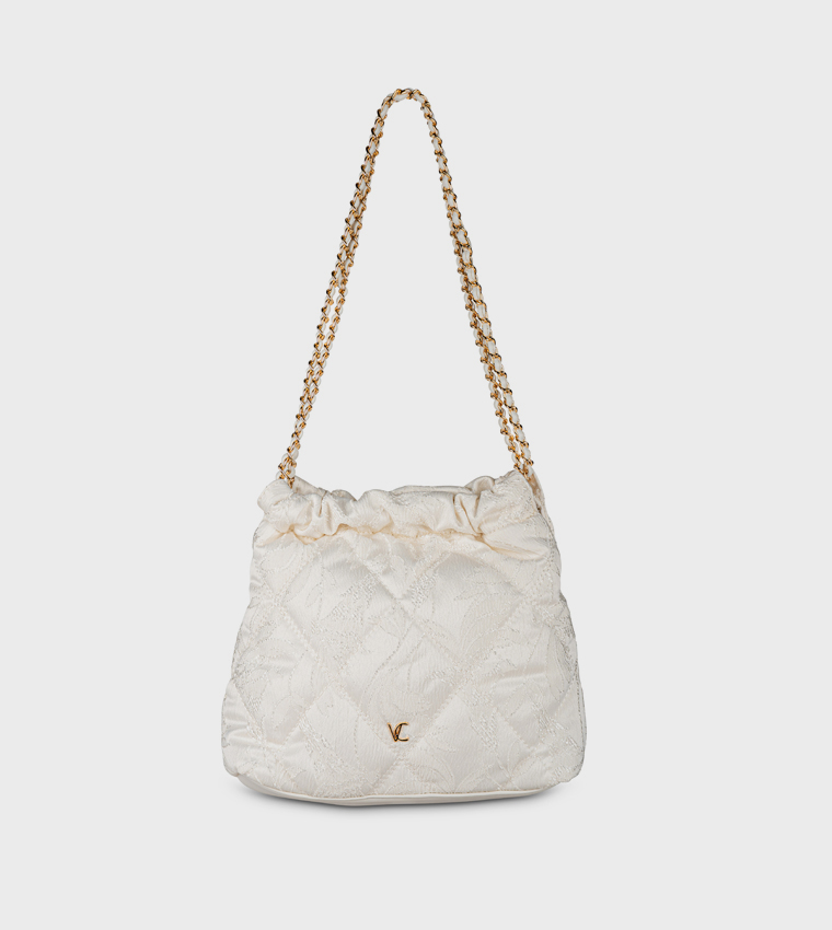 VINCCI  Shoulder Bags - White Shoulder bags