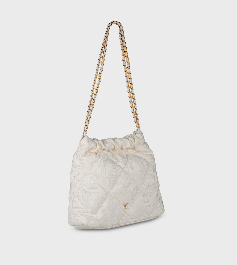 VINCCI  Shoulder Bags - White Shoulder bags