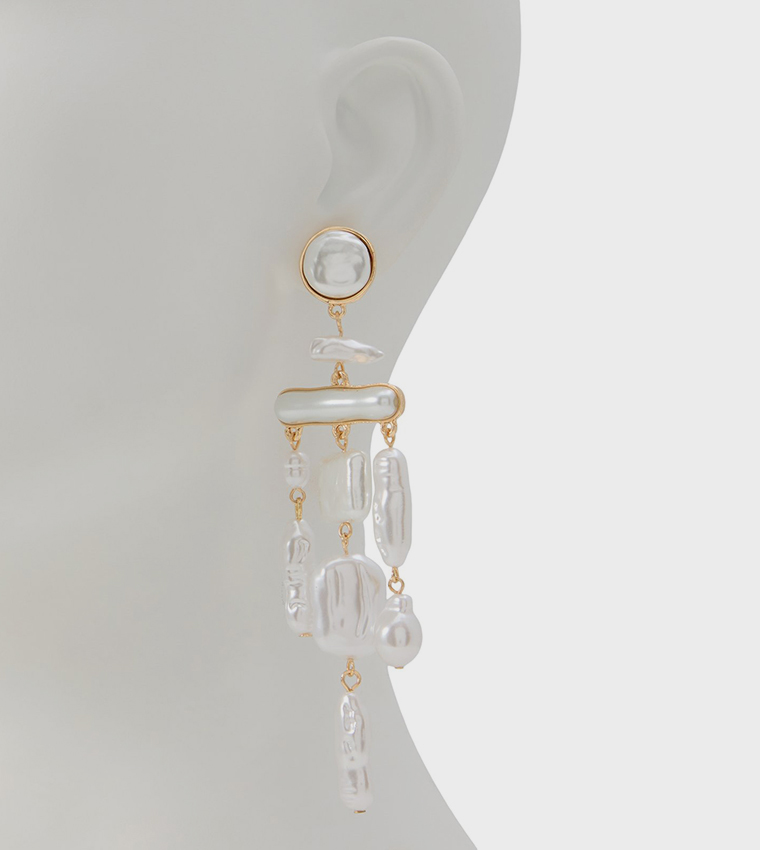 VIBRANCE Pearl Drop Earrings