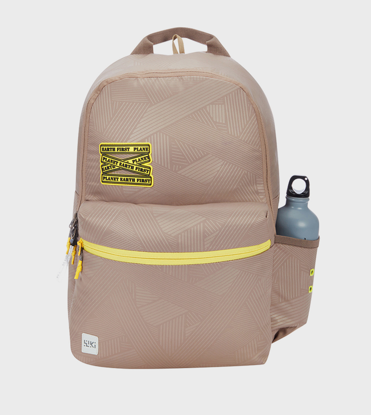 Applique Detail Zip Around Backpack