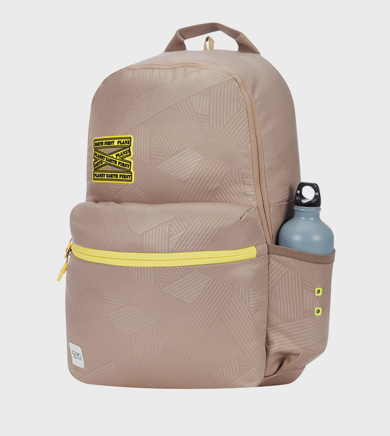 Applique Detail Zip Around Backpack