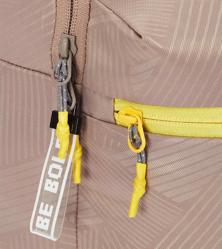 Applique Detail Zip Around Backpack