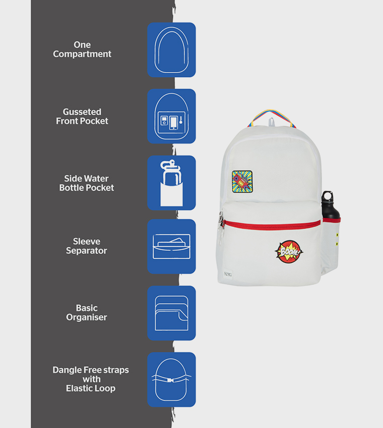 Wildcraft  Backpacks - White Backpacks