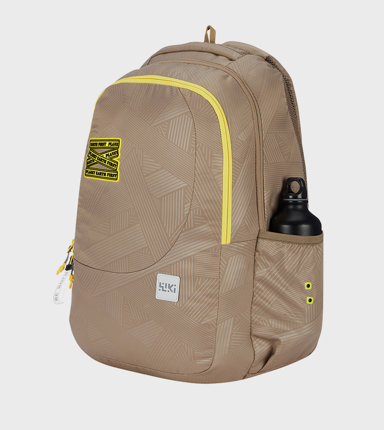 Applique Detail Zip Around Backpack