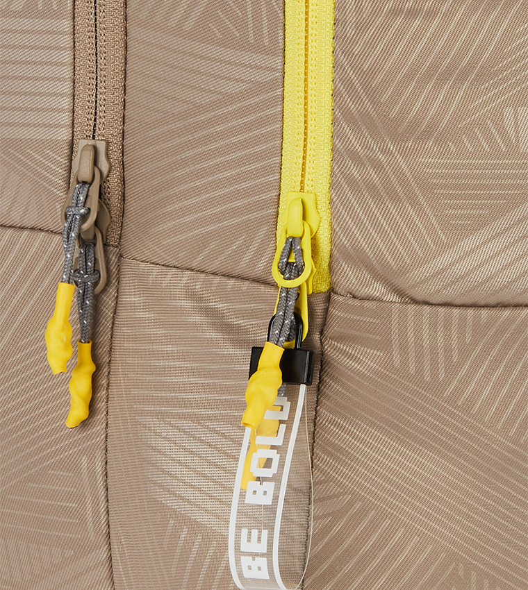 Applique Detail Zip Around Backpack