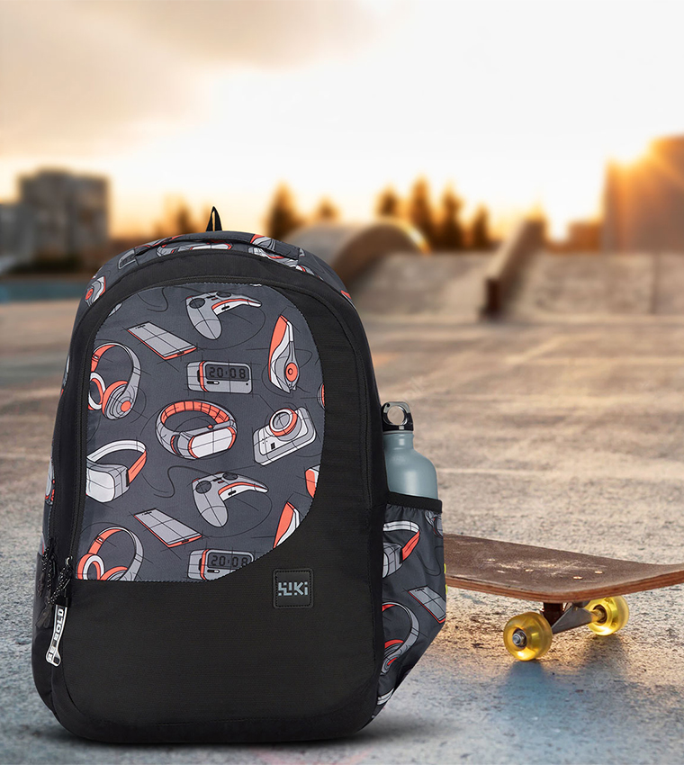 Printed Zip Around Backpack
