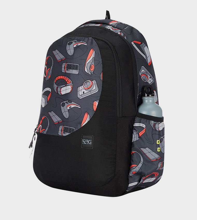 Printed Zip Around Backpack