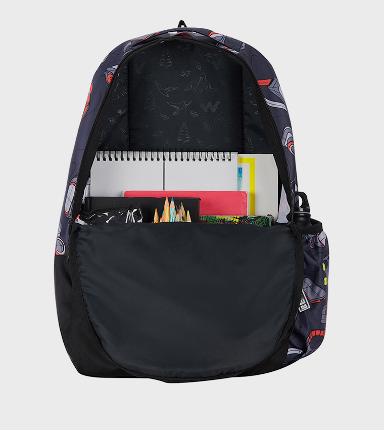 Printed Zip Around Backpack