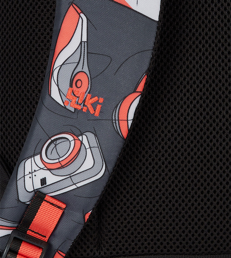 Printed Zip Around Backpack