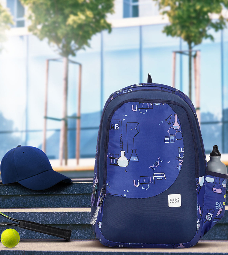 Printed Zip Around Backpack
