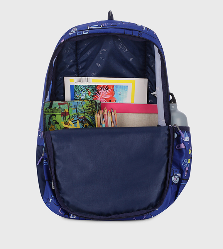 Printed Zip Around Backpack