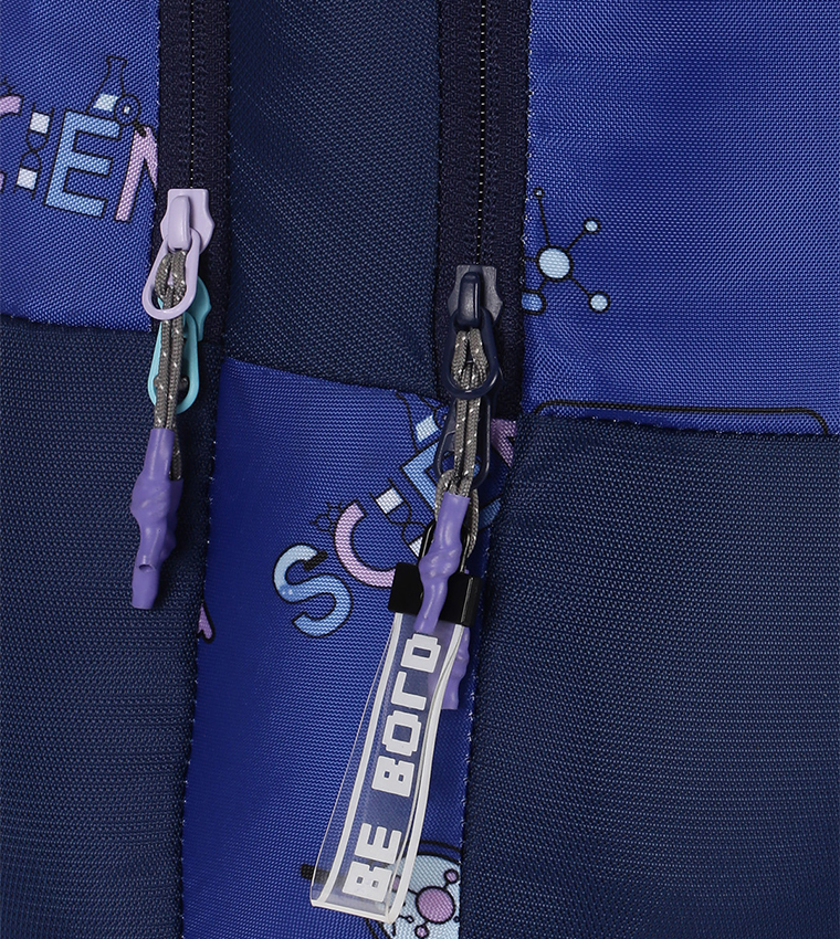 Printed Zip Around Backpack
