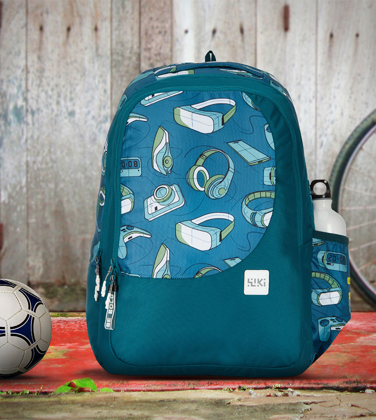 Printed Zip Around Backpack