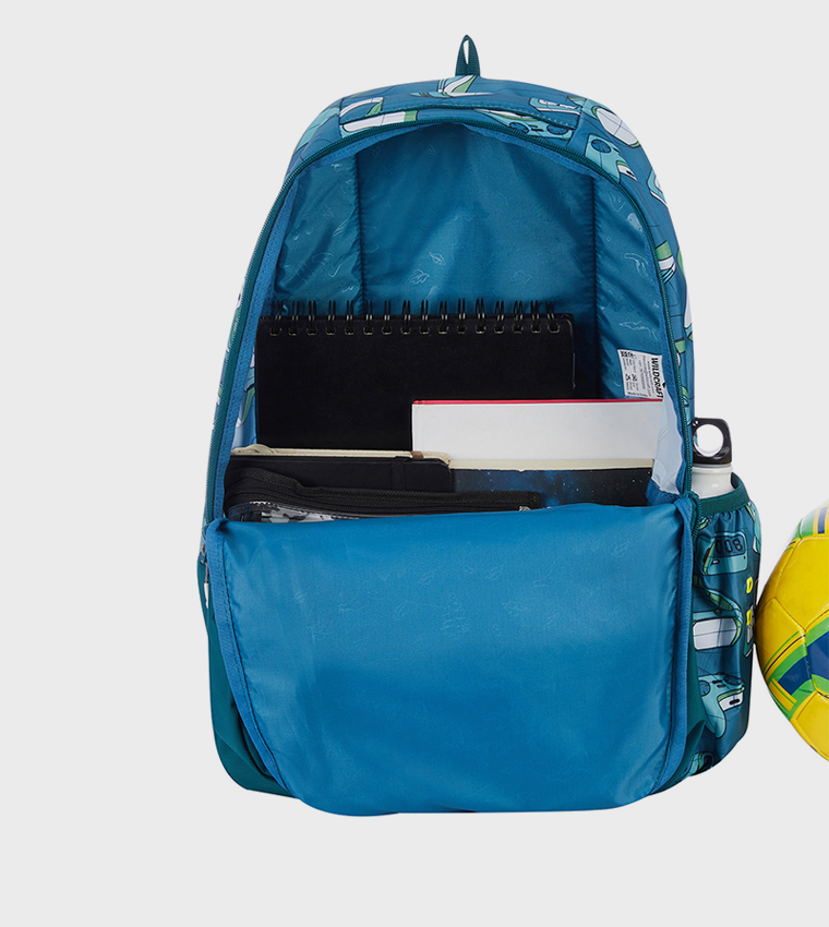 Printed Zip Around Backpack