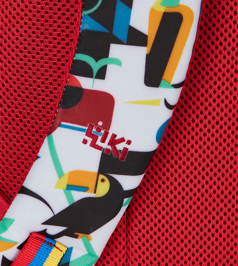 Printed Zip Around Backpack