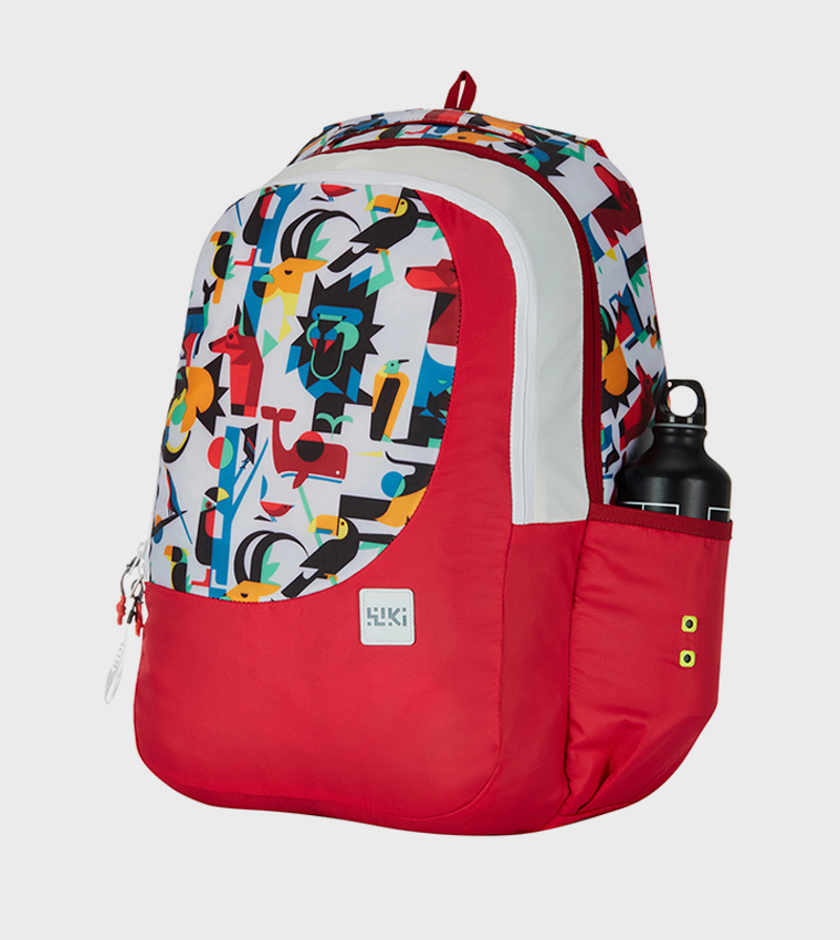Printed Zip Around Backpack