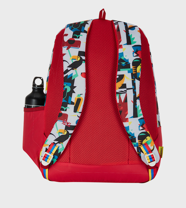 Printed Zip Around Backpack