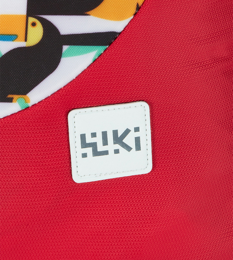 Printed Zip Around Backpack