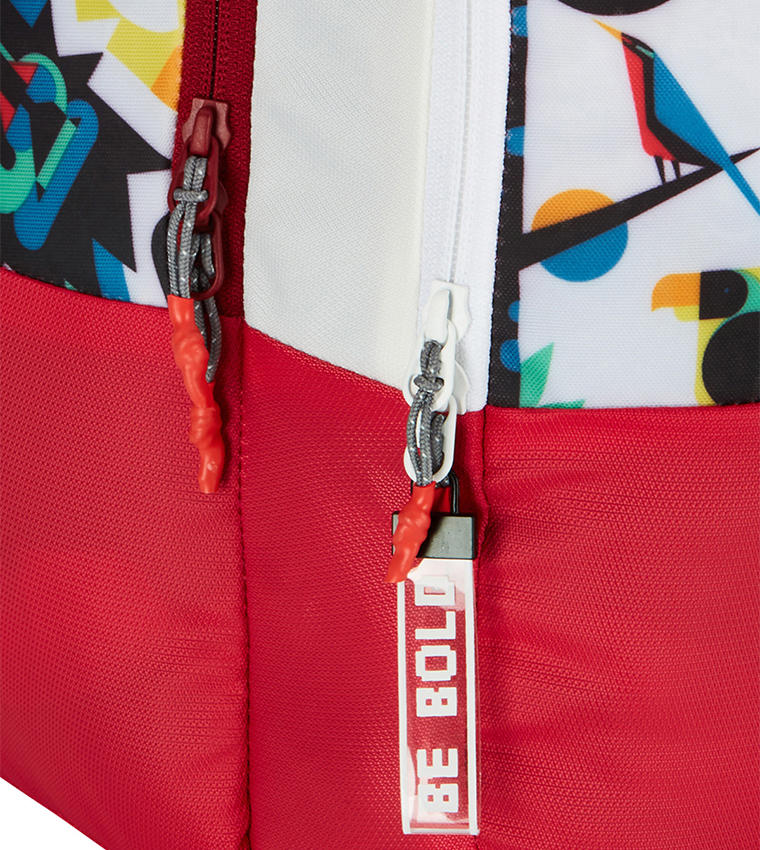 Printed Zip Around Backpack