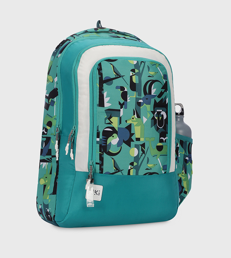 Printed Zip Around Backpack
