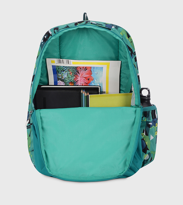 Printed Zip Around Backpack