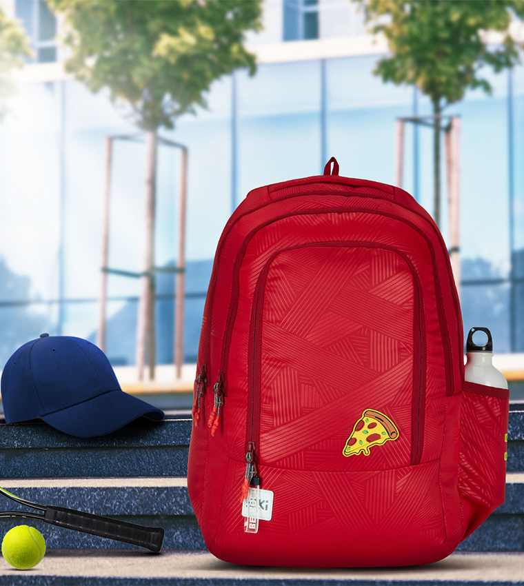 Applique Detail Zip Around Backpack