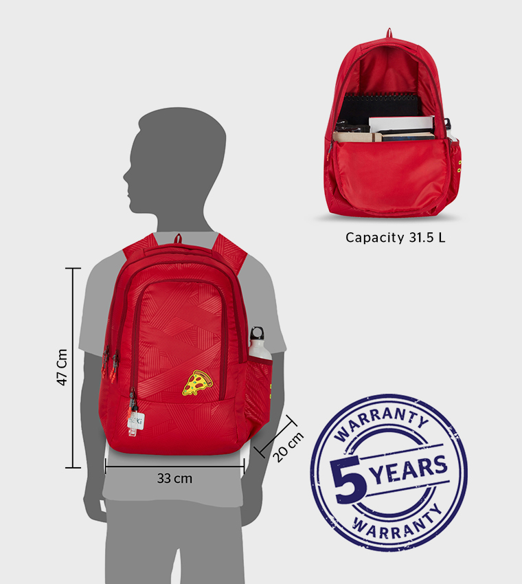 Applique Detail Zip Around Backpack