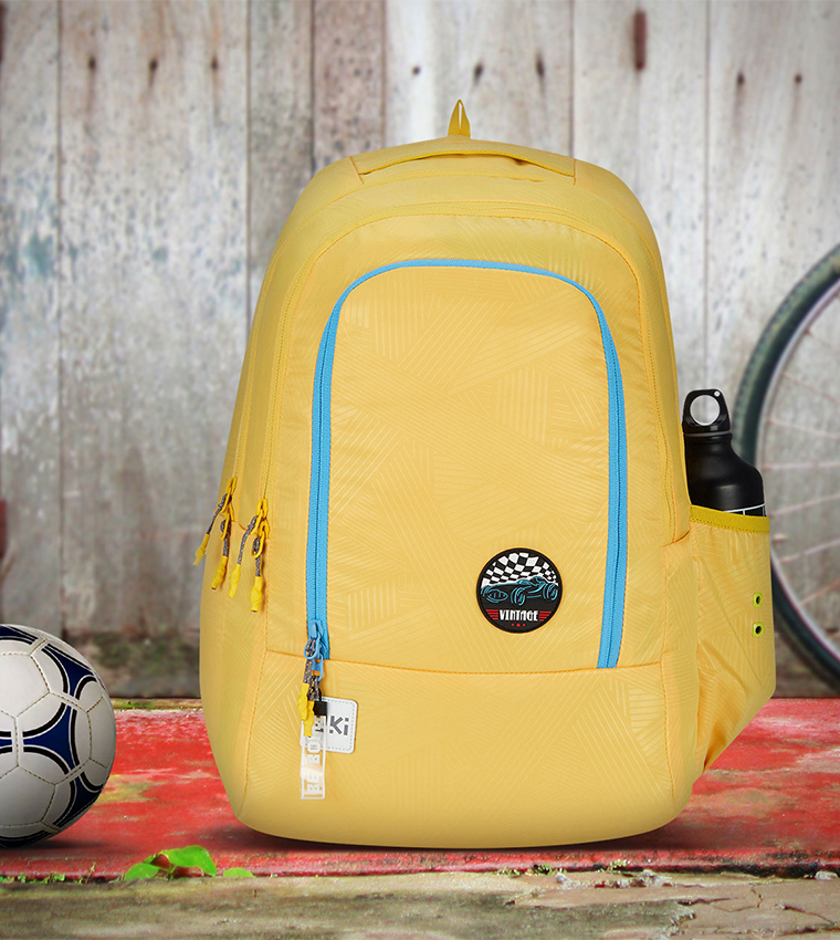 Applique Detail Zip Around Backpack