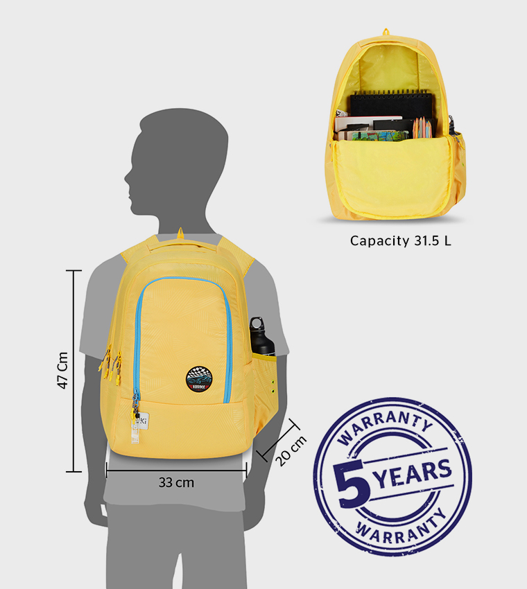 Applique Detail Zip Around Backpack