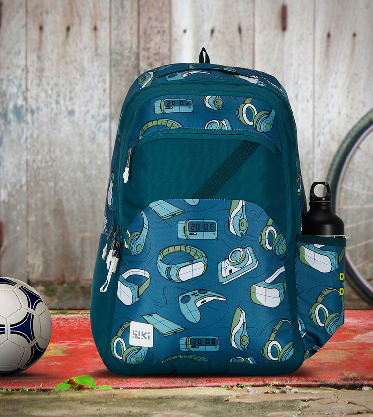 Printed Zip Around Backpack