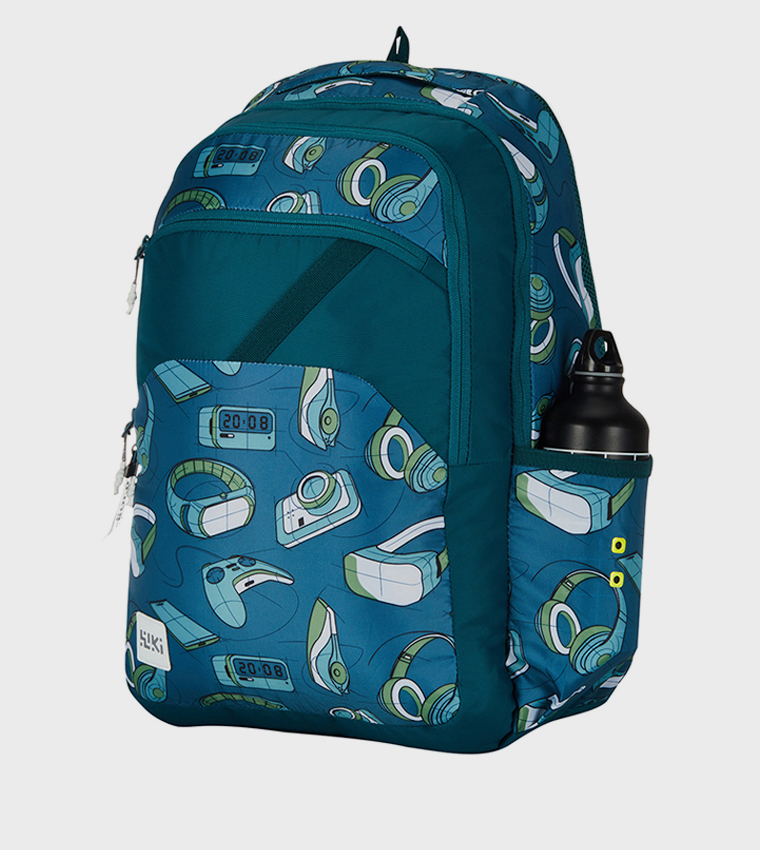 Printed Zip Around Backpack