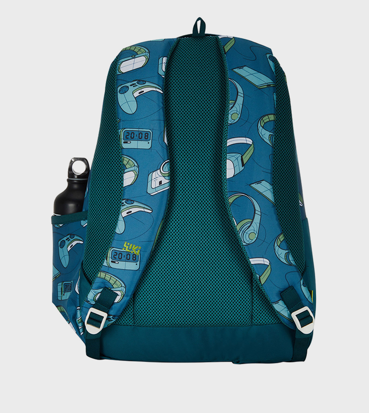 Printed Zip Around Backpack