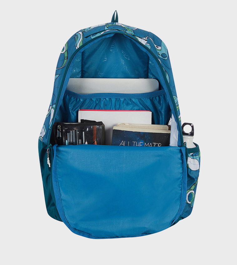 Printed Zip Around Backpack
