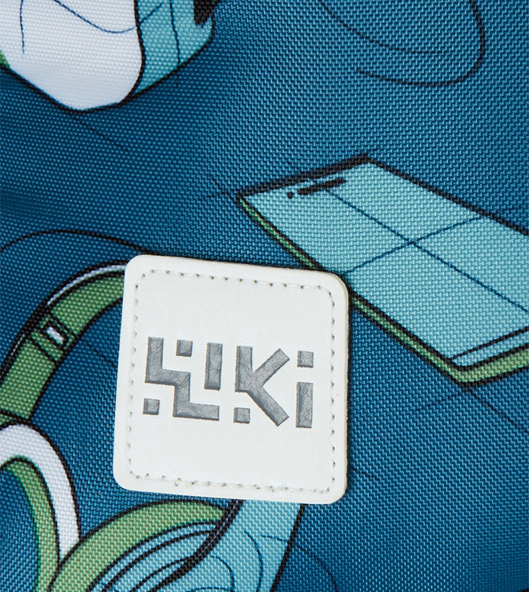 Printed Zip Around Backpack