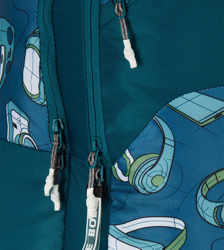 Printed Zip Around Backpack