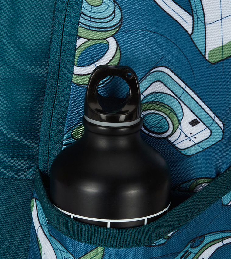 Printed Zip Around Backpack